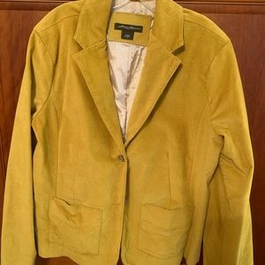 NWOT Size 18 mustard Eddie Bauer jacket